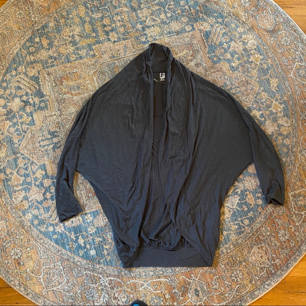 Fig Metro Eco-Conscious Micromodal Supima Cotton Cardigan - Canadian Brand